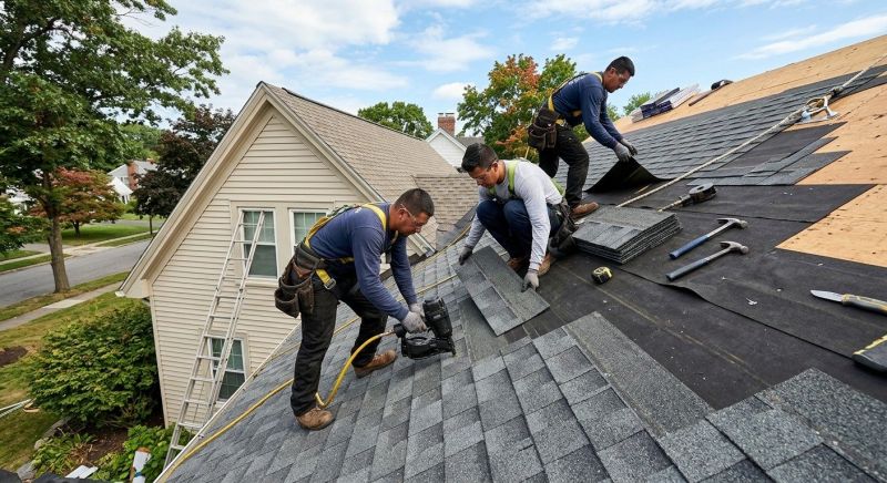 Asphalt Shingle Roof Installation in Warwick, RI